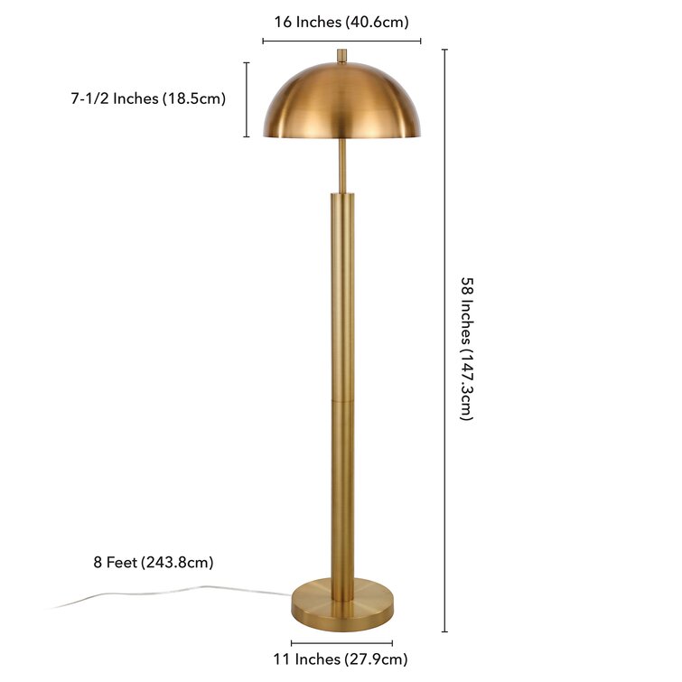 8 foot on sale floor lamp